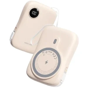 پاور بانک بی سیم فست شارژ گرین لاین MagPulse GL-PX18 PD 30W ظرفیت 10000 میلی آمپر ساعت